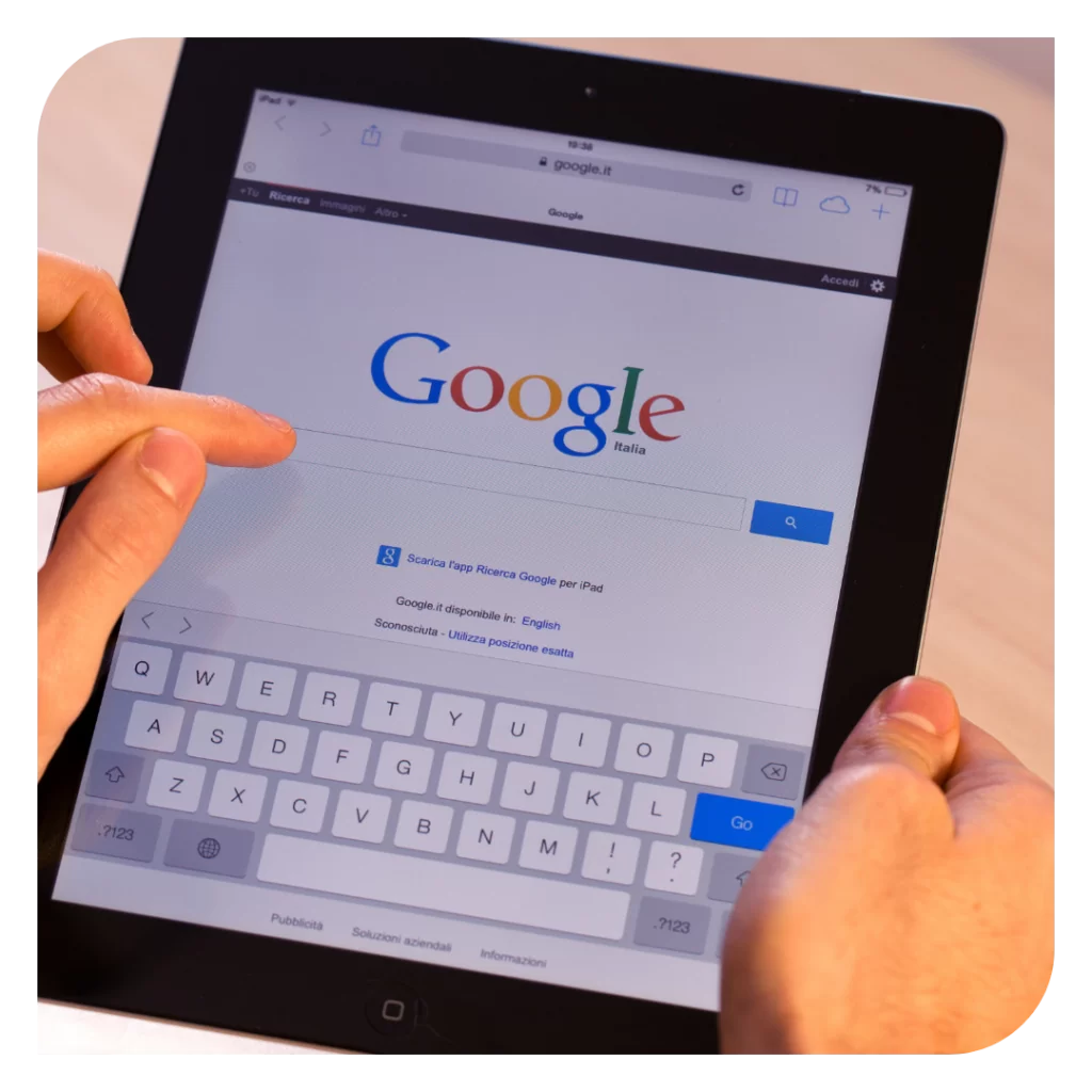 criação de campanhas para primeira página do Google